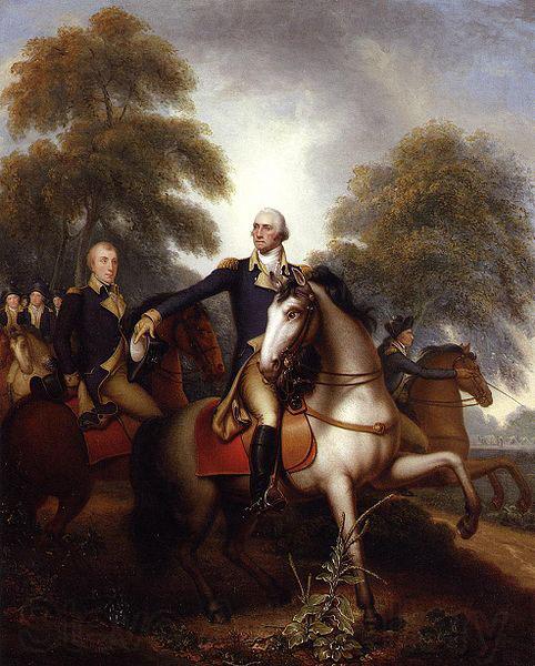 Rembrandt Peale Washington Before Yorktown Norge oil painting art